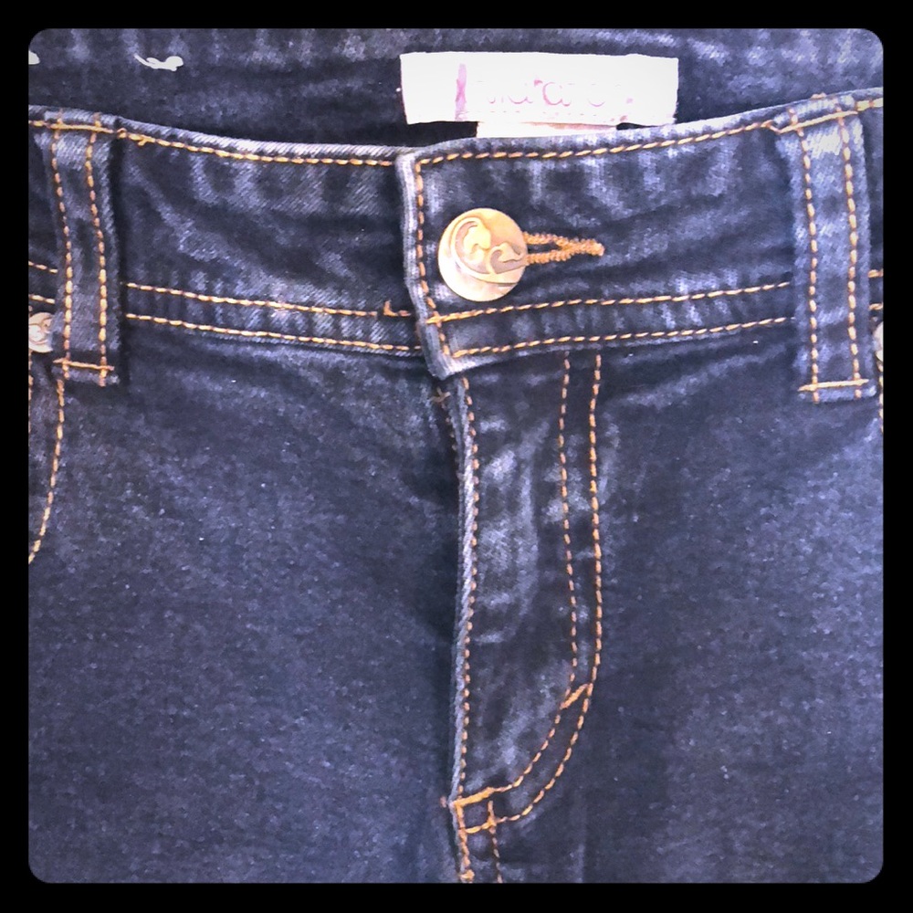 Size 5 Skinny Leg Blue Jeans